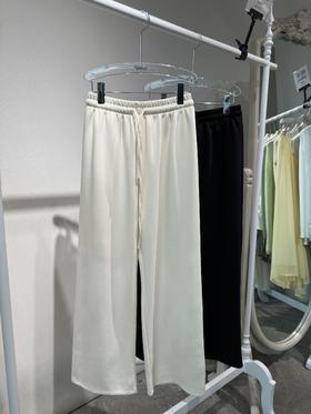 【门店同款】ENJOY秋季抽绳糯米直筒裤 165143085