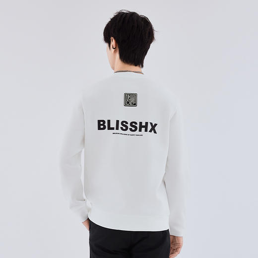 【新品上新】HX 秋季圆领卫衣简约大方S106533047101/02 商品图7