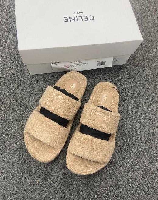 女款毛毛拖鞋008 商品图0