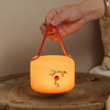 中国风手提灯笼小夜灯 中秋节新中式礼物充电硅胶拍拍卧室床头灯伴睡氛围灯 商品缩略图3