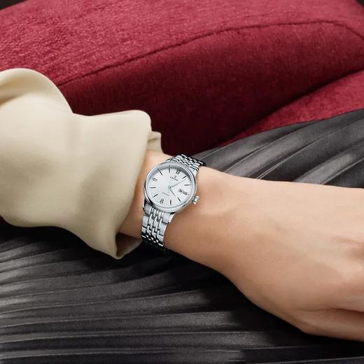 依波表EBOHR情侣款手表男女表自动机械表日历简约官方正品3614 商品图1