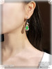 玻璃种木那艳绿葫芦吊坠耳坠胸针多用款【5090109】具体价格微信咨询 商品缩略图7