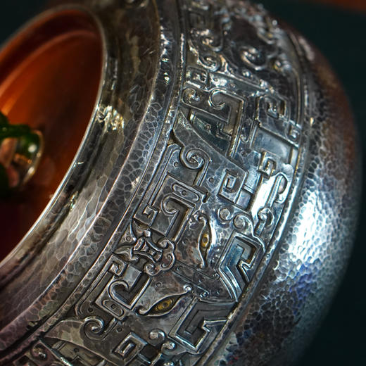 杨兴录1L饕餮纹提梁壶 约510g左右 商品图4