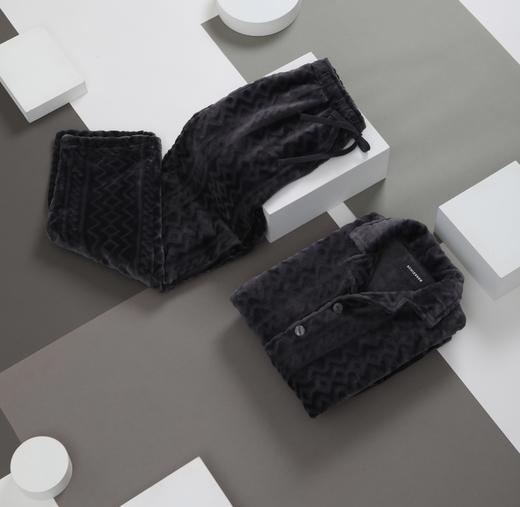 【双面法兰绒】SCHIESSER德国舒雅男士秋冬必备法兰绒套装280克 39/25715H 商品图2