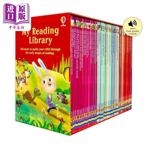 【中商原版】尤斯伯恩我的阅读图书馆 英文原版 Usborne My Reading Library 50 Books Set 50册故事绘本 分级阅读 6岁以上 商品图7