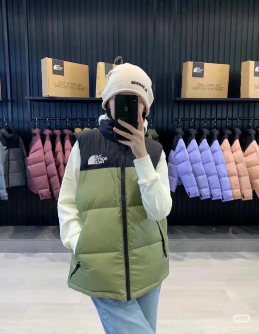 必入自留款~毒家订单 ！ tnf北面男女同款700白鸭绒羽绒 马甲 轻盈又保暖  700马甲 商品图6