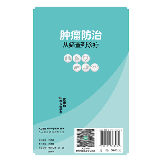 肿瘤防治 从筛查到诊疗 刘宏旭 刘也夫 通过发生在医院的真实病例 深入浅出地为广大读者介绍和解答如何发现早期肿瘤人民卫生出版社 商品图2