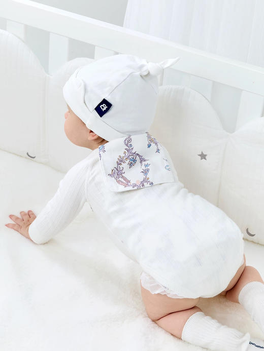 Domiamia 婴幼儿四层纱布吸汗巾儿童垫背隔汗（2条装） 商品图1