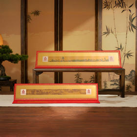 【《故宫双绝》金箔版】顺丰包邮，真品保证，印章防伪！（《清明上河图》+《千里江山图》，每幅赠2枚故宫邮票），献礼故宫博物院百年华诞！