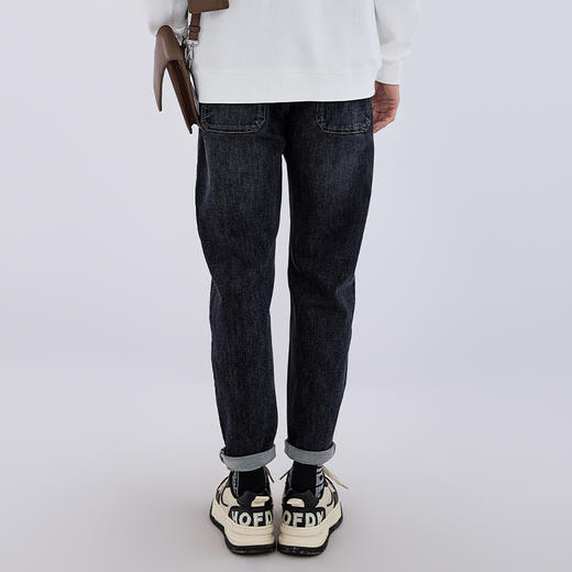 【断码清仓】HX 秋季水洗萝卜牛仔长裤S201533075101 商品图4