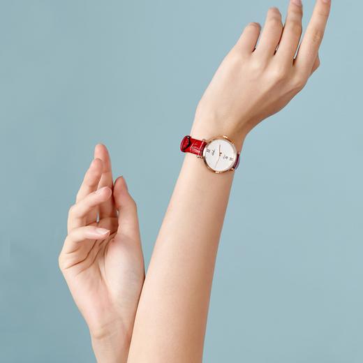 依波表手表女学生专用手表女款时尚气质石英表皮带防水手表5129 商品图3