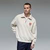 REDCHARCOAL 红炭半拉链翻领卫衣男秋季新款美式潮牌宽松男士上衣 商品缩略图1