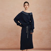 QG102斯尔丽25新款休闲时尚不费心机的套装搭配廓形上衣直筒裙减龄套装 商品缩略图0