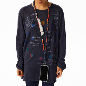 CryingCenter 多用蕾丝串珠尼龙编织绳手机绳腰绳挂绳 哭喊中心