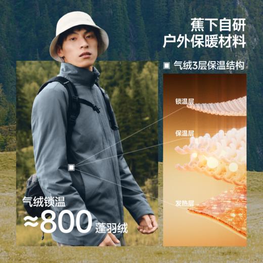 【云粉节】【2件8.5折】6楼蕉下男士气绒外套（立领、中暖）CL234吊牌价399 商品图1