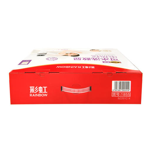 彩虹全线路安全保护双控双温电热毯（印花+可水洗+9档双控）1855 商品图4