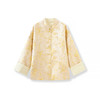 「高货wl」全新升级【铂金会员339/天猫459/差价120】(93717)洛诗琳瑞彩琼纹金线提花外套2025秋季国风两面穿上衣女 商品缩略图4
