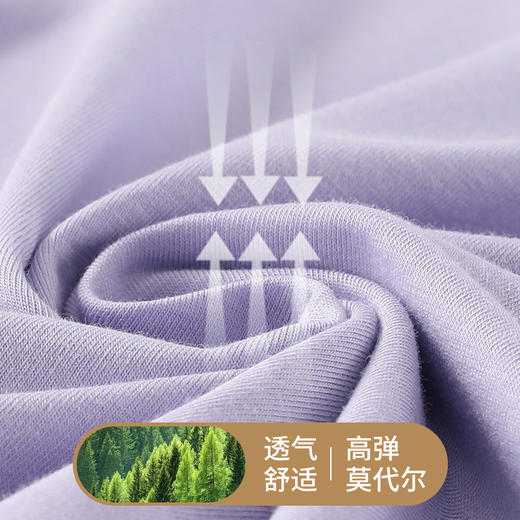 儿童薄款秋衣秋裤莫代尔棉长袖内衣套装男童女童睡衣中大童家居服 商品图2