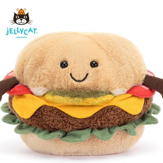 英国Jellycat趣味汉堡毛绒玩具搞怪公仔玩偶美食周边礼物摆件cj 商品图4