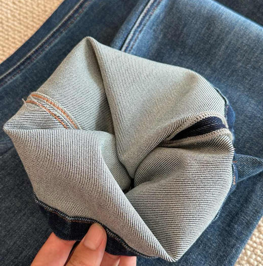 高端宋轶同款赛琳汉麻喇叭裤牛仔裤091508 商品图12