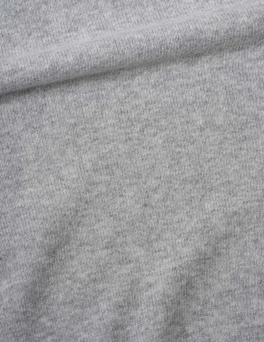 Margaret Howell 25AW 浅灰混色意制翻领美丽诺羊毛衫 商品图6