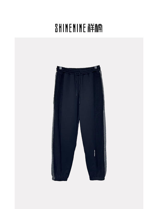 34393679拼接束脚针织裤 商品图2