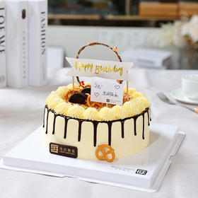 【咸奶油蛋糕】--动物奶油香味浓郁，入口即化，甜而不腻，略带咸味的独特口感