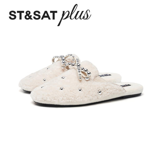 【微醺系列】星期六复古慵懒毛绒穆勒拖SSD4114156 商品图14