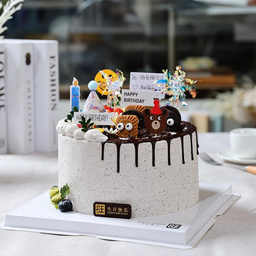 奥利奥咸奶油蛋糕，动物奶油香味浓郁 商品图1