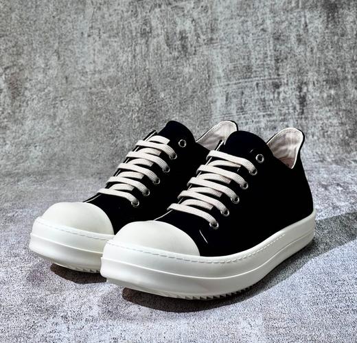 中性款织物面系带圆头休闲鞋 商品图0