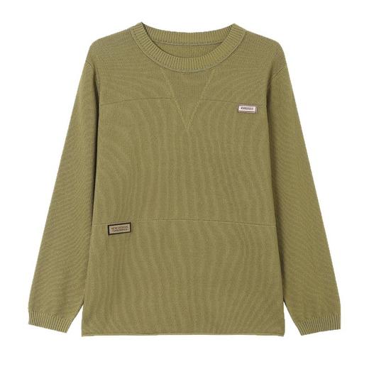 E6670-148中年女士毛衣百搭针织衫2025新款冬装遮肚子上衣大码妈妈打底衫潮 商品图4