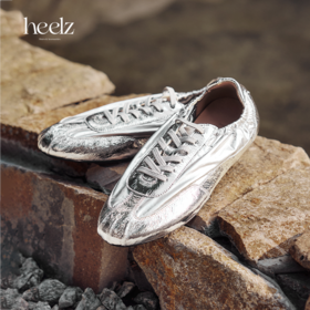 heelz设计师手工鞋履 | 便携式金属羊皮芭蕾徳训鞋0.5公分