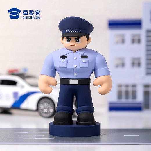 【实付满199送钥匙扣】【壮壮J察公仔】蜀黍元素公仔玩具手办精致办公公仔摆件车载摆件送礼礼品礼物 商品图8
