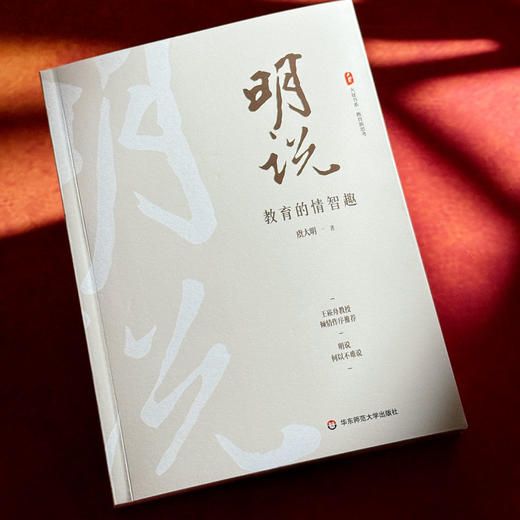 明说 教育的情智趣 大夏书系 教育新思考 教育随笔集 虞大明 商品图4