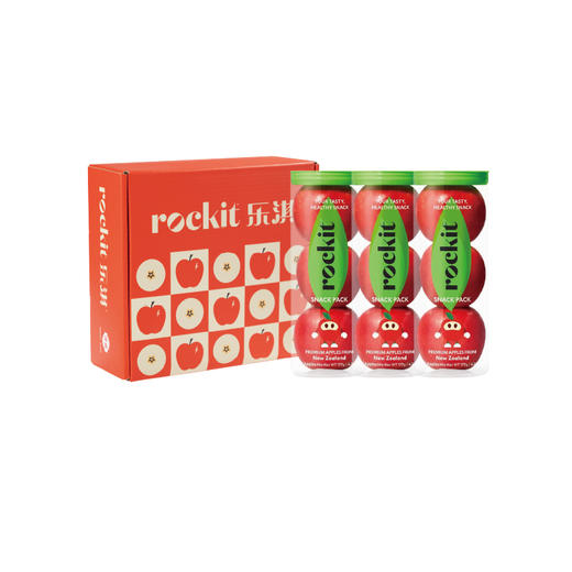 乐淇小苹果186g*3 筒装礼盒 商品图0