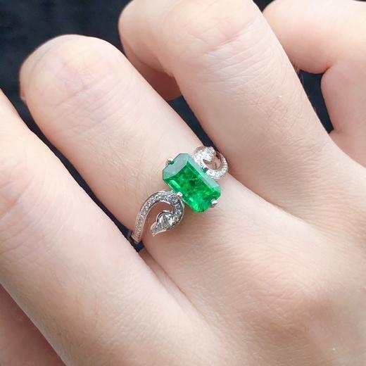 1.62ct刻面祖母绿戒指 商品图10