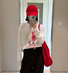 设计师Epide Prefab苹果长袖T恤091502