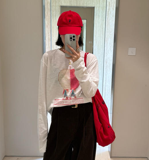 设计师Epide Prefab苹果长袖T恤091502 商品图0