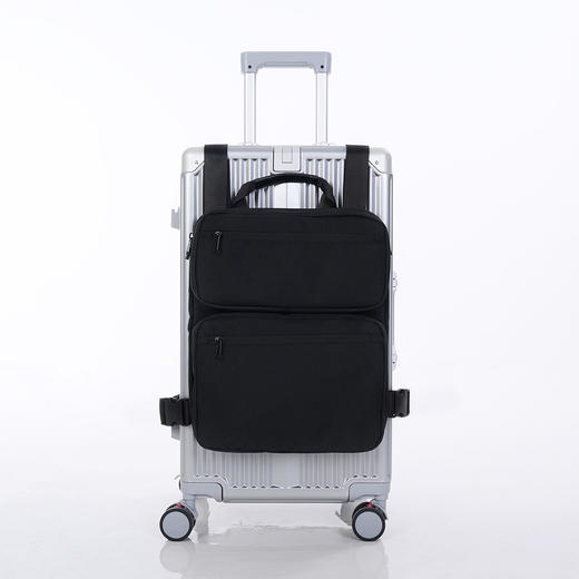 自然醒行李箱外挂电脑马甲包轻便15寸笔记本手提包男士商务通勤双肩背包YS50025003 商品图2