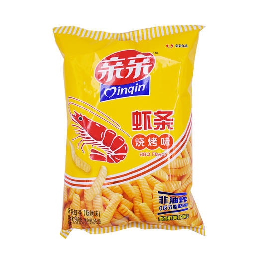亲亲鲜原味虾条 80g 商品图0