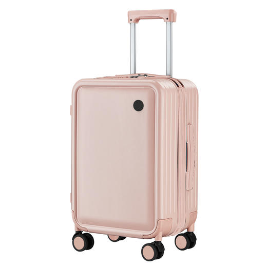 自然醒PC行李箱20寸静音万向轮登机箱大容量抗摔旅行箱YS6037 商品图8