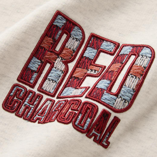 REDCHARCOAL 红炭暖花灰基础连帽卫衣男秋季新款美式宽松男士上衣 商品图2