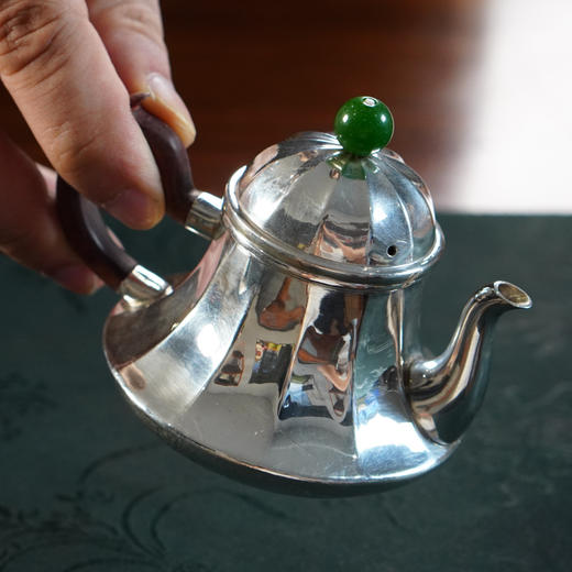 银壶日式合菱壶 约130g左右 商品图1