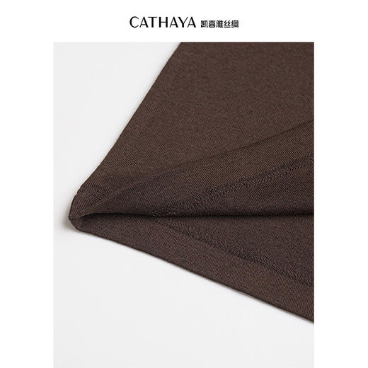 凯喜雅 珍珠羊绒圆领打底衫 商品图6