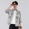 【新品上新】HX 秋季翻领中袖衬衫S103533146101 商品缩略图1