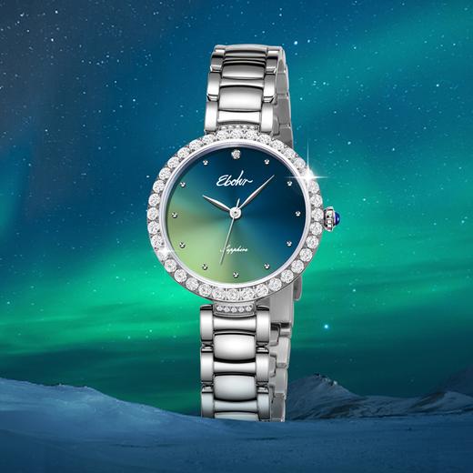 依波表正品手表女款高级感气质时尚耀光手表防水钢带石英表5161 商品图1