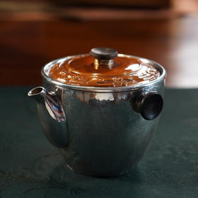 银壶锤纹直腰盖碗 约140g左右