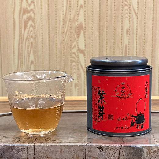 【紫芽六堡】六山知野丨2024紫芽六堡 广西六堡茶 黑茶 50g 罐装 50g/250g/2500g 罐装（支持试喝1泡） 商品图6