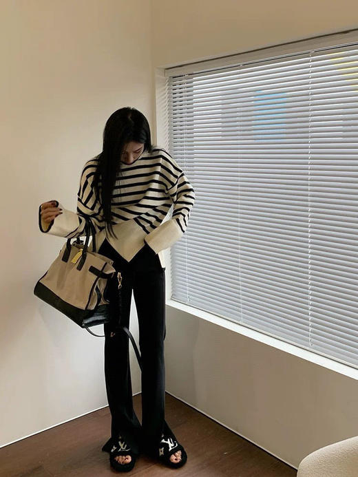 巨巨巨百搭显瘦开叉闪电裤 商品图6