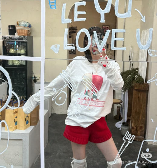 设计师Epide Prefab苹果长袖T恤091502 商品图1